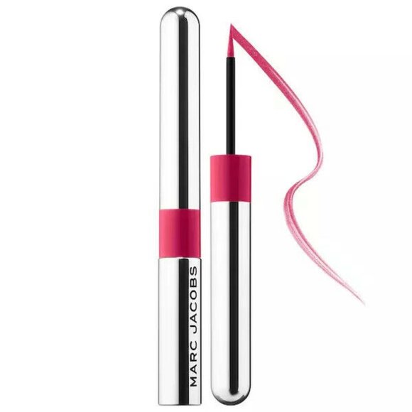 MARC JACOBS Highliner Liquid Gel Eyeliner - Back To The Fuchsia .11oz NEW IN BOX - Picture 1 of 2